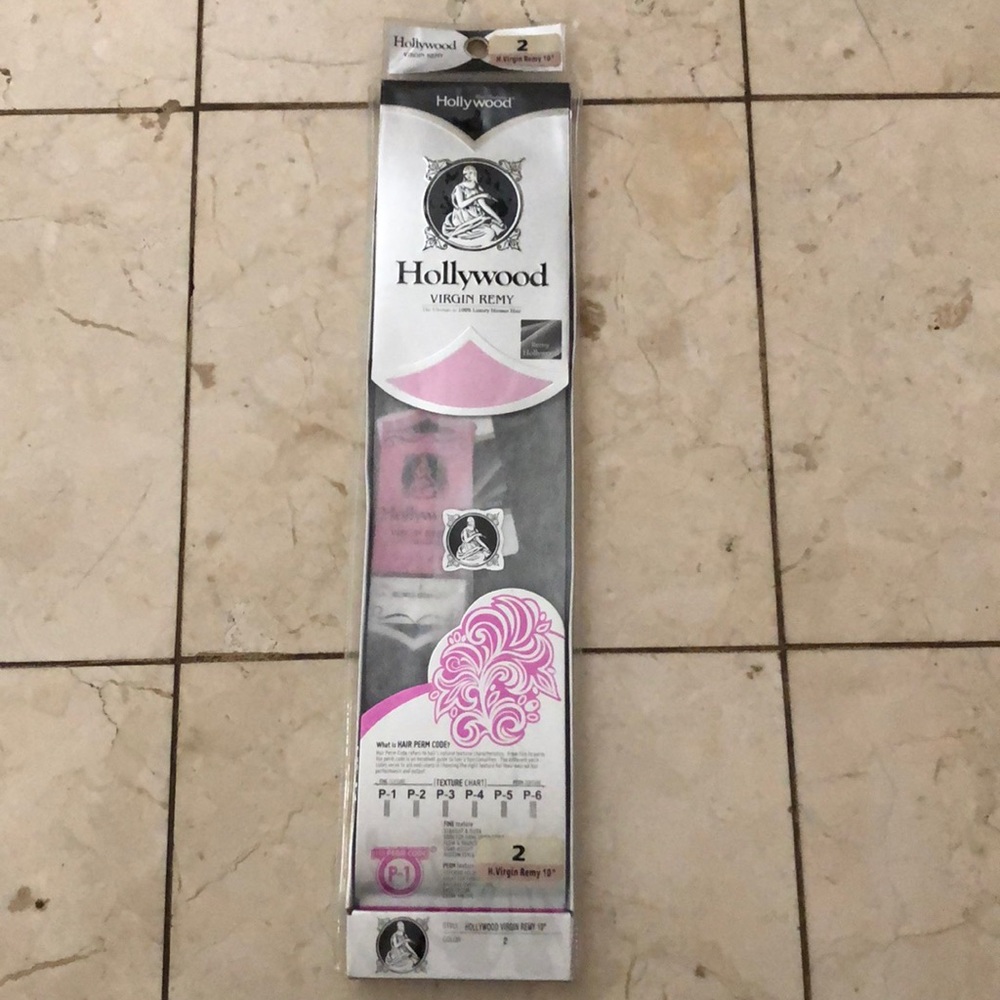 Hollywood Virgin Remy. 100% Human Hair.